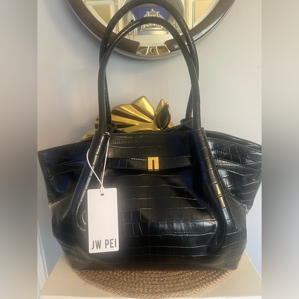 NWT JW PEI Elegant Black Bag - Picture 4 of 6